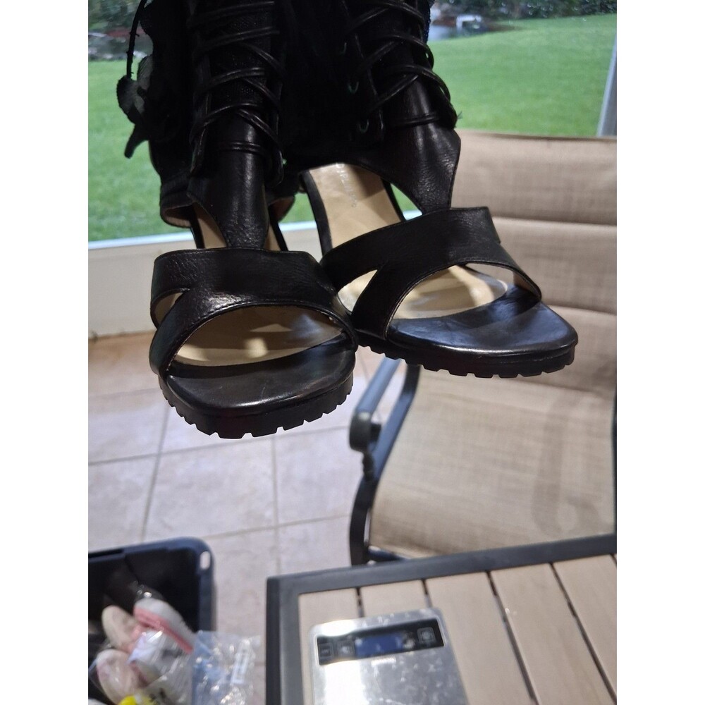 "INK"Lisa for Donald J Pliner Black WEDDING LINE Size 7.5 M SEXYHeels SB6 - Picture 11 of 11